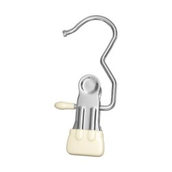 Jumper Kids ไม้แขวนแบบหนีบ ที่หนีบผ้า เก็บเสื้อผ้ากางเกง ไม้แขวนถุงเท้า Clothes Clips 10 ชิ้น