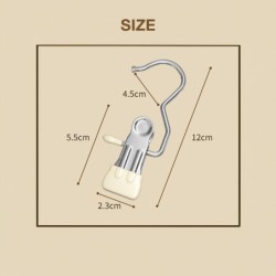 Jumper Kids ไม้แขวนแบบหนีบ ที่หนีบผ้า เก็บเสื้อผ้ากางเกง ไม้แขวนถุงเท้า Clothes Clips 10 ชิ้น