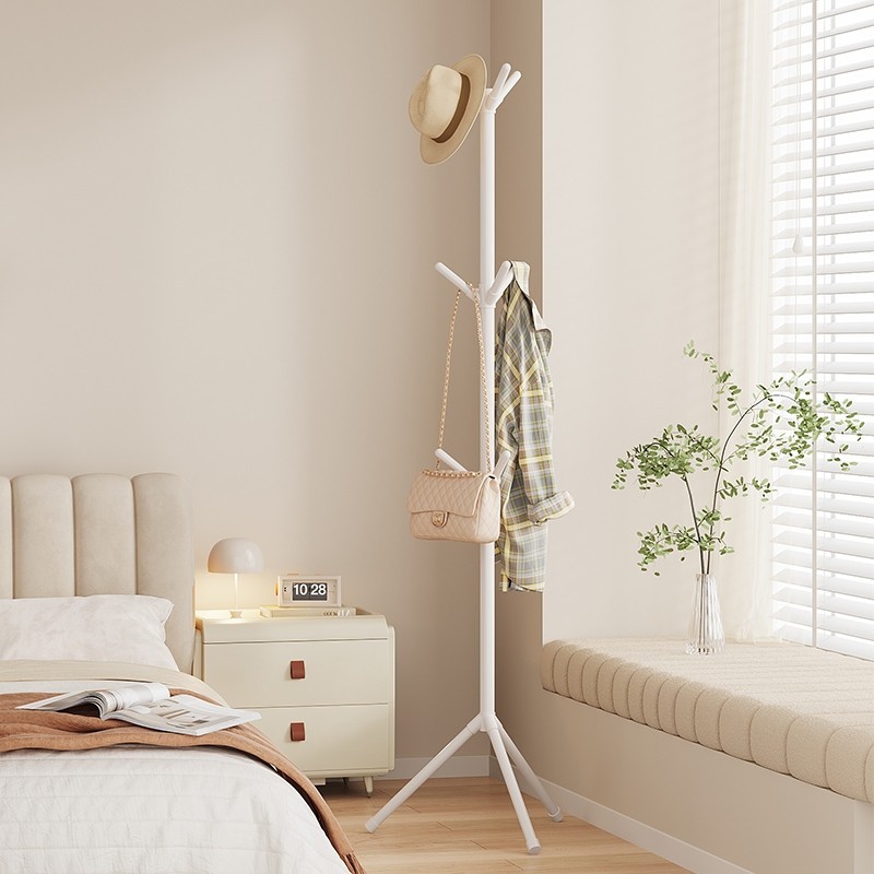 Jumper ราวแขวนหมวก ทรงต้นไม้ แขวนเสื้อผ้า กระเป๋า มินิมอล ที่แขวนอเนกประสงค์ ในคอนโด  โครงเหล็ก แข็งแรง