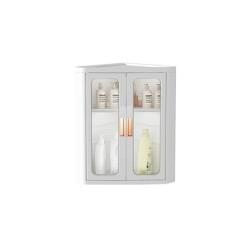 ตู้เก็บของเข้ามุมพับได้ ชั้นวางของเข้ามุม ชั้นเก็บของ มีบานพับโปรงใส มีแม่เหล็กปิด มีล้อเลื่อน รับน้ำหนักได้เยอะ แข็งแรง