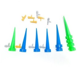 (10ชิ้น) Jumper Kids หัวน้ำหยด แบบปรับอัตราหยดได้ แบบสวมใช้ได้กับขวดน้ำดื่มทุกชนิด แพค10 ชิ้น(สีละ5)