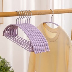 Jumper Kids ไม้แขวนเสื้อ เคลือบซิลิโคนหนาพิเศษ มาพร้อมตะขอเสริม เเขวนเสื้อสายเดี่ยวได้ กันลื่น 1แพ็ค มี 5 ชิ้น