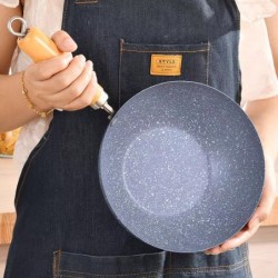 Jumper Kids หม้อ กระทะ สีเทา ด้ามจับยาว เคลือบเทฟล่อน nonstick อุ่น ต้ม ทอดแทน กระทะ ได้ เตาแก๊สและไฟฟ้า รุ่น ECO