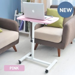 Jumper โต๊ะคอมพิวเตอร์ โต๊ะคอม Laptop โต๊ะวางของอเนกประสงค์ โต๊ะทำงาน โต๊ะคอมข้างเตียง ปรับระดับได้ ขนาด 55 x 32 cm.