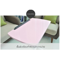 Jumper โต๊ะคอมพิวเตอร์ โต๊ะคอม Laptop โต๊ะวางของอเนกประสงค์ โต๊ะทำงาน โต๊ะคอมข้างเตียง ปรับระดับได้ ขนาด 55 x 32 cm.