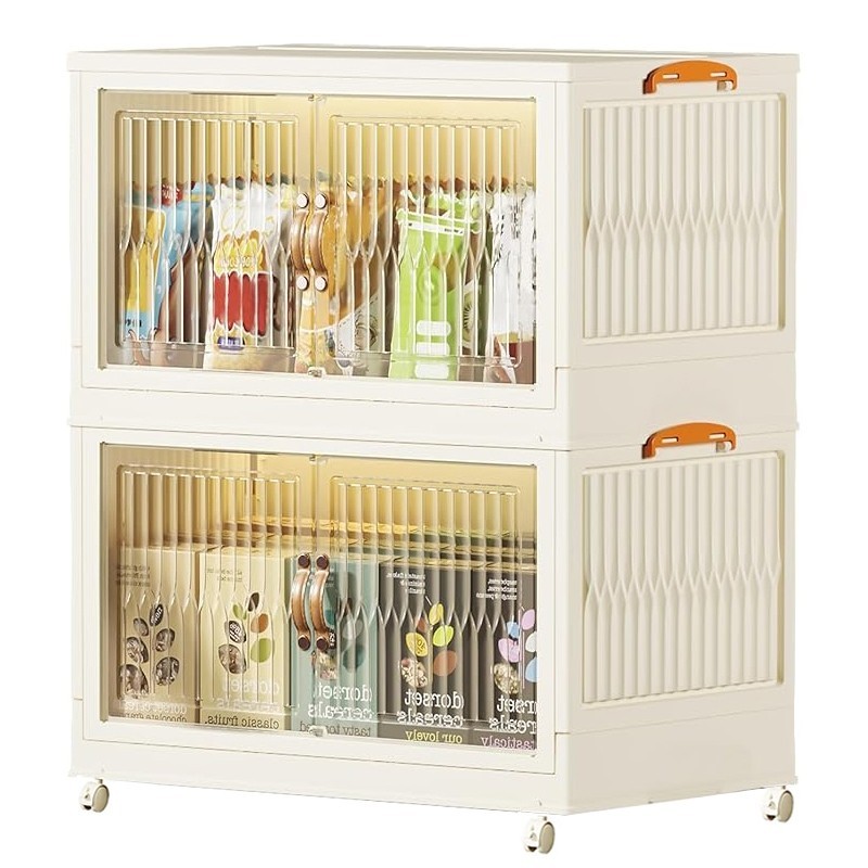 Jumper ตู้เก็บของ อเนกประสงค์ พับได้ 1-5 ชั้น กว้าง 67cm ใส่เสื้อผ้า กระเป๋า รองเท้า พลาสติกคุณภาพ