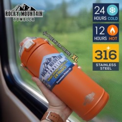แก้วเก็บความเย็น Rocky Mountain Tumbler รุ่น Premium Prime XL สแตนเลส 316 ของแท้ ขนาด 1000-1350ml.