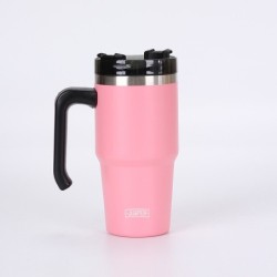 Jumper Tumblers แก้วเก็บความเย็น มีด้ามจับในตัว ของแท้ เก็บน้ำแข็งได้นาน 24ชม. พร้อมฝากันน้ำหก ใส่หลอดได้ ขนาด 20oz.