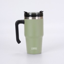 Jumper Tumblers แก้วเก็บความเย็น มีด้ามจับในตัว ของแท้ เก็บน้ำแข็งได้นาน 24ชม. พร้อมฝากันน้ำหก ใส่หลอดได้ ขนาด 20oz.