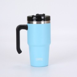 Jumper Tumblers แก้วเก็บความเย็น มีด้ามจับในตัว ของแท้ เก็บน้ำแข็งได้นาน 24ชม. พร้อมฝากันน้ำหก ใส่หลอดได้ ขนาด 20oz.