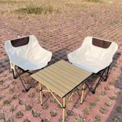 Jumper Kids เก้าอี้พระจันทร์ เก้าอี้แคมปิ้ง สำหรับปิคนิค พับได้ แข็งแรงทนทาน พกพาสะดวก ใส่หลังรถได้