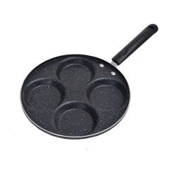 Jumper Kids กระทะ 4 หลุม กระทะไข่ดาว กระทะเคลือบ ทอดไส้เบอร์เกอร์ ทำเมนูได้หลากหลาย สามารถใช้กับเตาแม่เหล็กไฟฟ้า