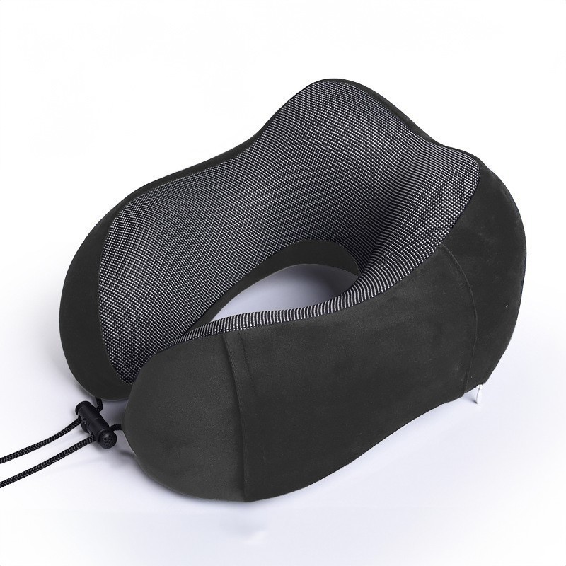 Jumper Kids หมอนรองคอ เมมโมรี่โฟม Memory foam หมอนพกพา มีกระดุมล็อค นุ่ม หลับสบายไม่ปวดคอ