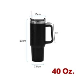 Jumper Tumblers แก้วเก็บความเย็น มีด้ามจับในตัว เก็บน้ำแข็ง 24ชม. ฝากันน้ำหก ขนาด 40oz. สแตนเลส 304
