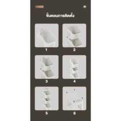 Jumper ตะกร้าอเนกประสงค์ 2-4 ชั้น ตะกร้าผ้า พร้อมชั้นวางของ จัดเก็บง่าย เหมาะกับวางที่แคบ มีล้อ วัสดุแข็งแรง