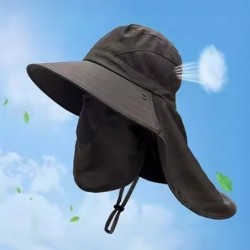 Jumper Kids หมวกกันแดด กันร้อน กัน UV ตาข่ายคลายร้อน หน้ากากถอดได้