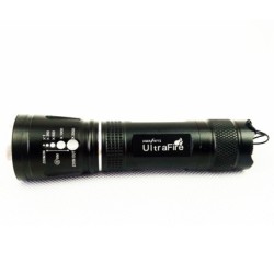 Jumper UltraFire ไฟฉาย ไฟฉายสว่างมาก CREE Q5 803 ถ่านชาร์จพร้อมที่ชาร์จ