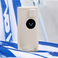 Jumper เครื่องปล่อยโฟมล้างมืออัตโนมัติ เครื่องกดสบู่ล้างมือบอกอุณหภูมิ Soap Dispenser แบตนานขึ้น