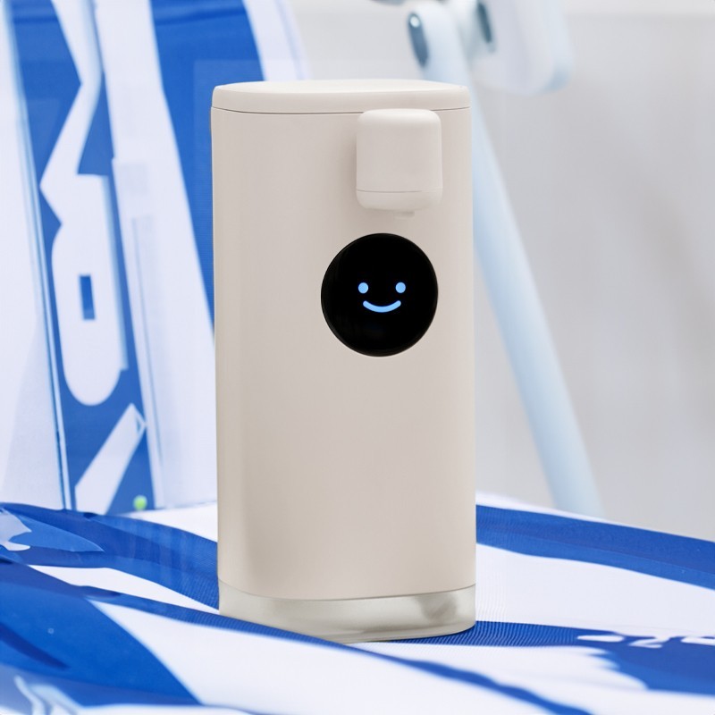 Jumper เครื่องปล่อยโฟมล้างมืออัตโนมัติ เครื่องกดสบู่ล้างมือบอกอุณหภูมิ Soap Dispenser แบตนานขึ้น