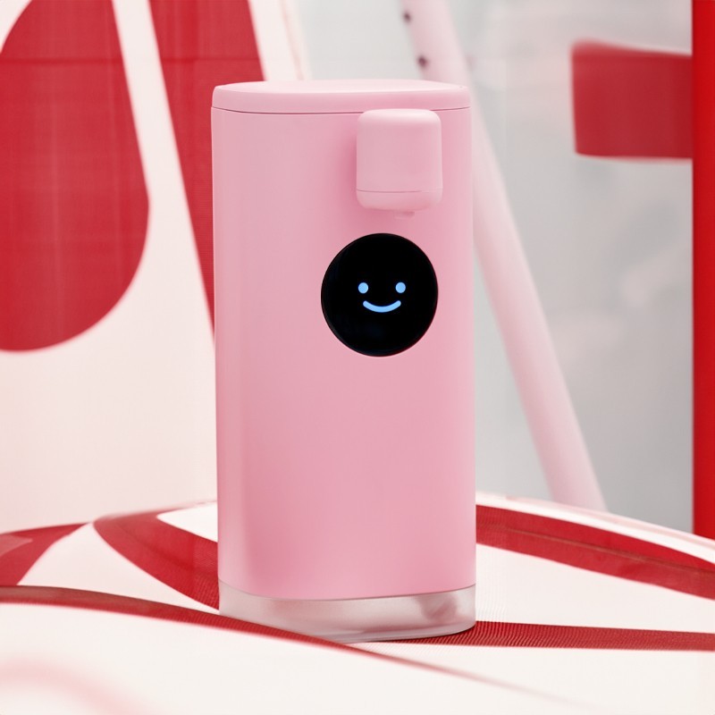 Jumper เครื่องปล่อยโฟมล้างมืออัตโนมัติ เครื่องกดสบู่ล้างมือบอกอุณหภูมิ Soap Dispenser แบตนานขึ้น