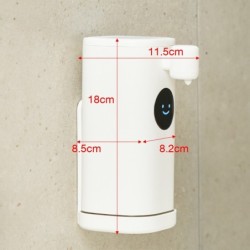 Jumper เครื่องปล่อยโฟมล้างมืออัตโนมัติ เครื่องกดสบู่ล้างมือบอกอุณหภูมิ Soap Dispenser แบตนานขึ้น