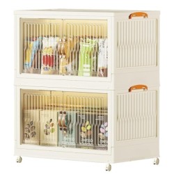 Jumper ตู้เก็บของ อเนกประสงค์ กล่องเก็บของพับได้ 1-5 ชั้น กว้าง 57cm ใส่เสื้อผ้า กระเป๋า รองเท้า