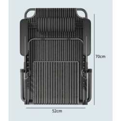 Jumper Kids เก้าอี้นั่งพื้น เก้าอี้ญี่ปุ่น แบบนั่งพื้น พนักพิง โครงเหล็ก ระบายอากาศได้ปรับได้6 ระดับ