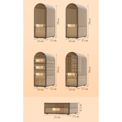 Jumper Kids ชั้นอะคริลิค กล่องเครื่องสำอางค์ กล่องอเนกประสงค์ ชั้นวางเครื่องสำอางค์ กล่องเก็บของ