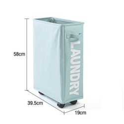 Jumper Kids ตะกร้าอเนกประสงค์  มีล้อ ตะกร้าเก็บของที่แคบ วัสดุแข็งแรง ขนาด 42 ลิตร