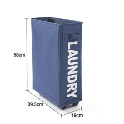 Jumper Kids ตะกร้าอเนกประสงค์  มีล้อ ตะกร้าเก็บของที่แคบ วัสดุแข็งแรง ขนาด 42 ลิตร