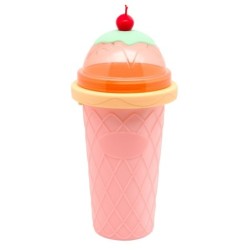 Jumper Kids รุ่นใหม่ แก้วทำสมูทตี้ แก้วทำสเลอปี้ แก้วทำน้ำแข็งเกล็ดหิมะ ใช้งานง่าย เพียง 3 ขั้นตอน