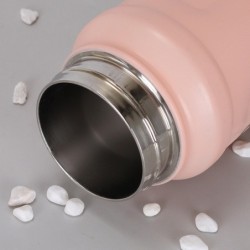 Jumper Kids กระติกน้ำ Sport สแตนเลส 316 กระบอกน้ำ ขวดน้ำ เก็บความเย็น ฝาปิดกันน้ำหก พร้อมหลอดเก็บได้