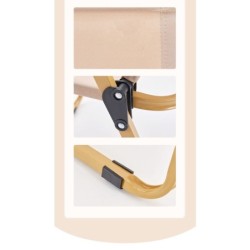 Jumper Kids เก้าอี้แคมป์ปิ้ง เก้าอี้พับ เหมาะกับตั้งแคมป์ ปิกนิค ขาทำจากอลูมิเนียม ผ้ากันน้ำ แข็งแรง พกพาสะดวก