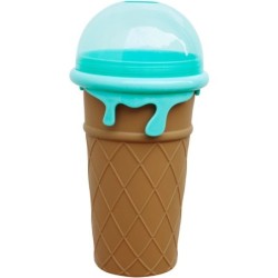 Jumper Kids แก้วทำสมูทตี้ รุ่นใหม่ ใหญ่กว่าเดิม แก้วทำสเลอปี้ ทำน้ำแข็งเกล็ดหิมะ ใช้งานง่าย ปลอดภัย ความจุ500ml