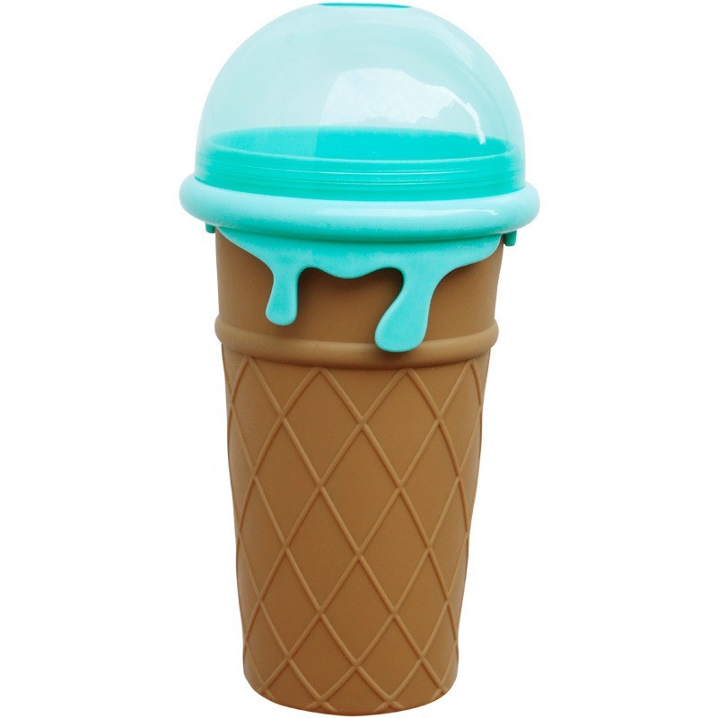 Jumper Kids แก้วทำสมูทตี้ รุ่นใหม่ ใหญ่กว่าเดิม แก้วทำสเลอปี้ ทำน้ำแข็งเกล็ดหิมะ ใช้งานง่าย ปลอดภัย ความจุ500ml