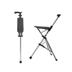 Jumper Kids ไม้เท้าเก้าอี้   เก้าอี้ไม้เท้าอัจฉริยะ ช่วยพยุงเดิน น้ำหนักเบาใช้ง่าย