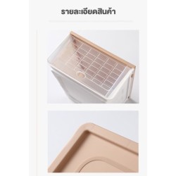 แพ็ค 1 ชิ้น Jumper Kids กล่องเก็บรองเท้า กล่องอเนกประสงค์ ฝาเปิด-ปิดได้ พลาสติกคุณภาพดี วางซ้อนต่อได้ ฝาโปร่งมองเห็นง่าย