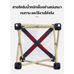 Jumper Kids ชุดโต๊ะแคมป์ปิ้ง พร้อมเก้าอี้ พับเก็บได้ แข็งแรงทนทาน รับน้ำหนักได้ 120Kg