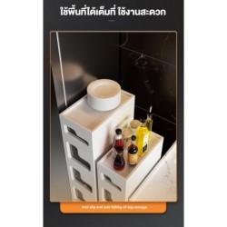 Jumper Kids ชั้นเก็บของ แบบมีลิ้นชัก สำหรับที่แคบ ตู้ลิ้นชัก ประกอบง่าย 1-5 ชั้น มีล้อ พลาสติกคุณภาพ