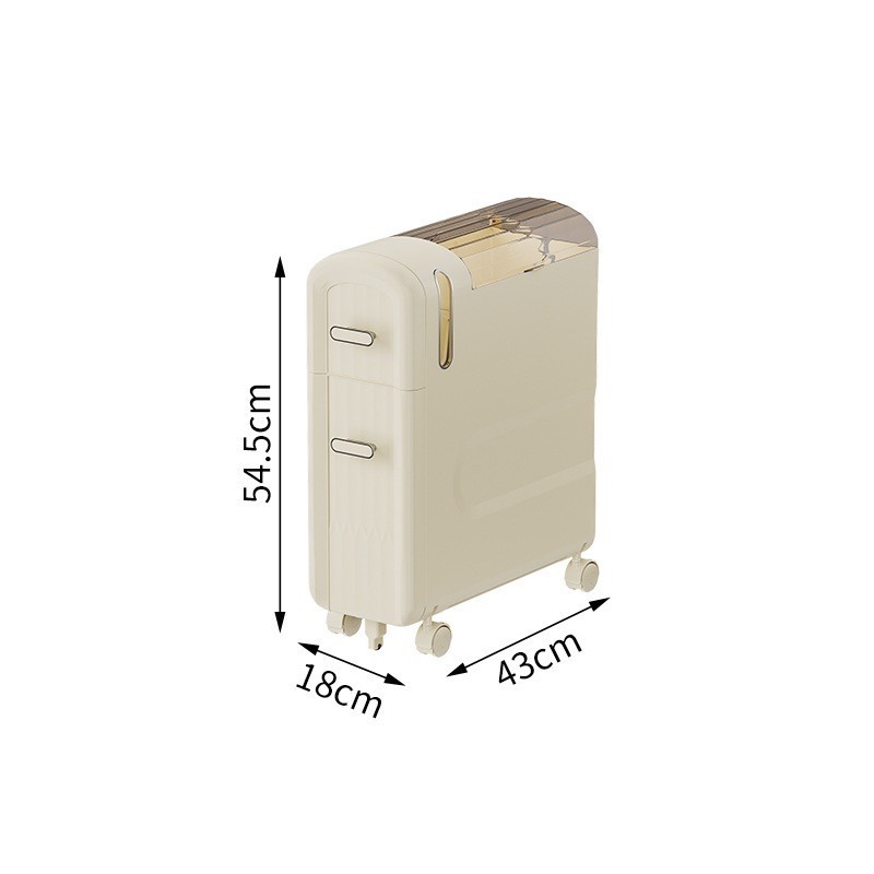 Jumper ตู้เก็บของ มีลิ้นชัก ชั้นวางของ สำหรับที่แคบ มีช่องลอดสายไฟ มีล้อ รับน้ำหนักได้เยอะ แข็งแรง