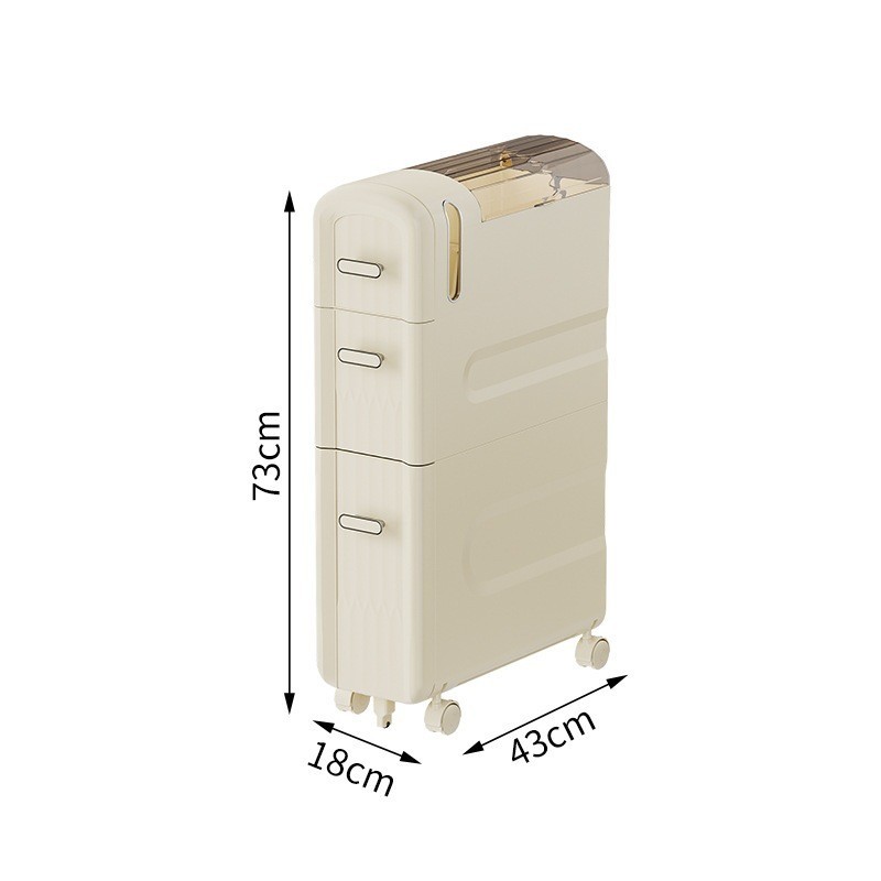 Jumper ตู้เก็บของ มีลิ้นชัก ชั้นวางของ สำหรับที่แคบ มีช่องลอดสายไฟ มีล้อ รับน้ำหนักได้เยอะ แข็งแรง