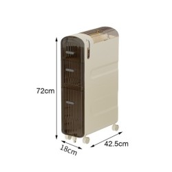 Jumper ตู้เก็บของ มีลิ้นชัก ชั้นวางของ สำหรับที่แคบ มีช่องลอดสายไฟ มีล้อ รับน้ำหนักได้เยอะ แข็งแรง