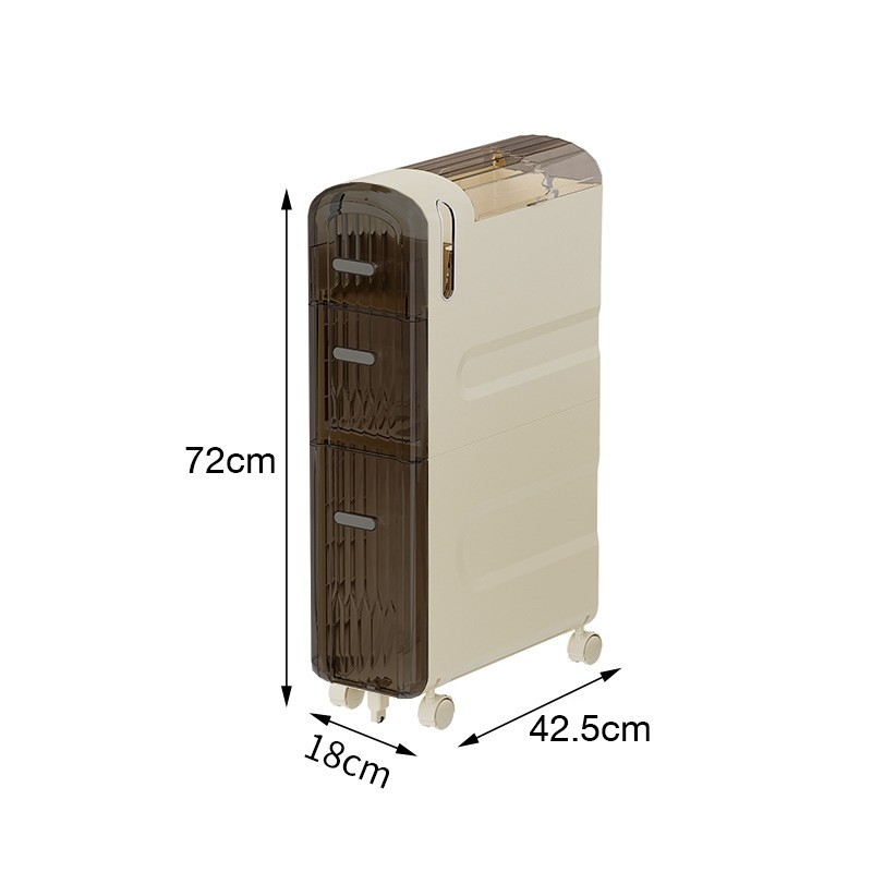 Jumper ตู้เก็บของ มีลิ้นชัก ชั้นวางของ สำหรับที่แคบ มีช่องลอดสายไฟ มีล้อ รับน้ำหนักได้เยอะ แข็งแรง