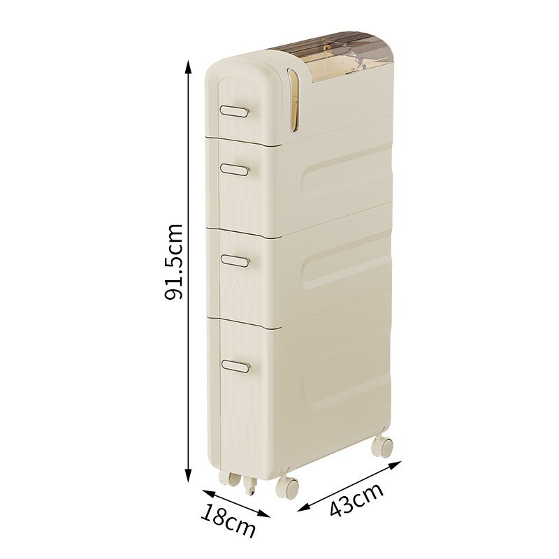 Jumper ตู้เก็บของ มีลิ้นชัก ชั้นวางของ สำหรับที่แคบ มีช่องลอดสายไฟ มีล้อ รับน้ำหนักได้เยอะ แข็งแรง