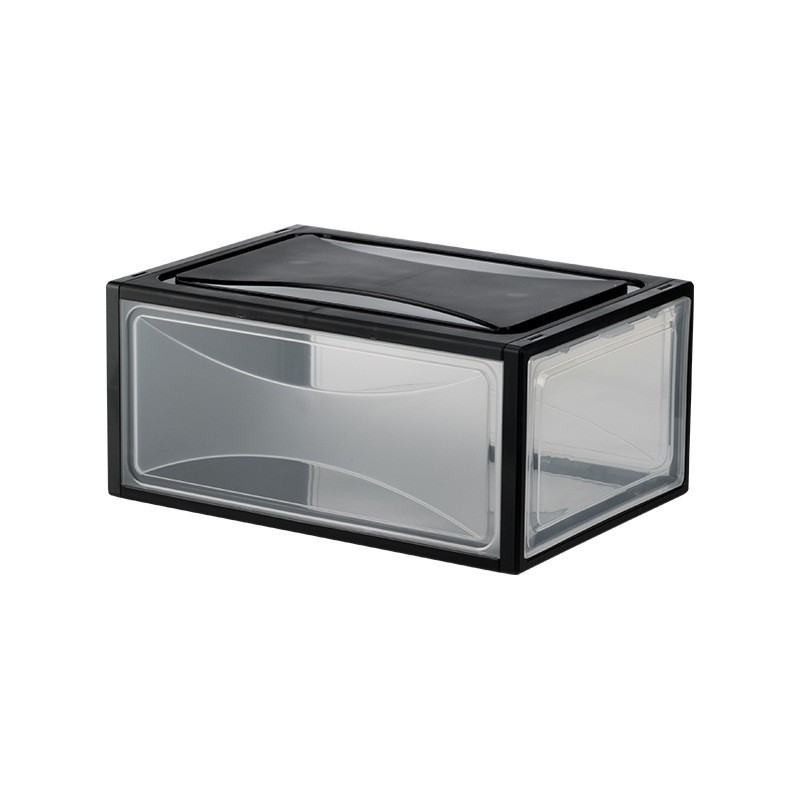 Jumper Kids Sports Shoe Box กล่องใส่รองเท้า กล่องเก็บรองเท้า ฝาหน้าเปิด-ปิด แบบแม่เหล็ก ฝาเปิดด้านหน้า