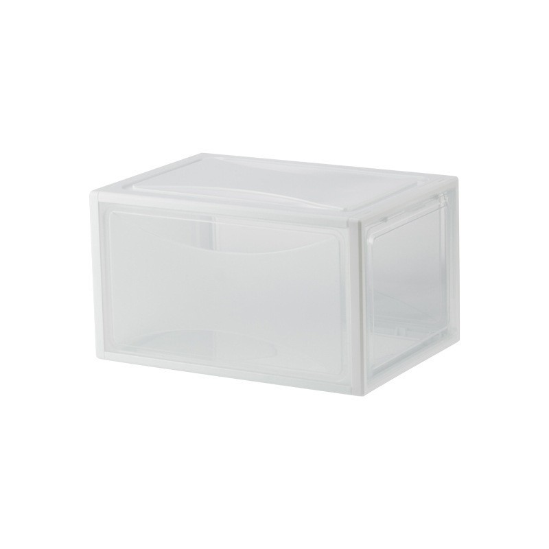 Jumper Kids Sports Shoe Box กล่องใส่รองเท้า กล่องเก็บรองเท้า ฝาหน้าเปิด-ปิด แบบแม่เหล็ก ฝาเปิดด้านหน้า