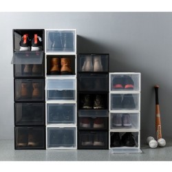 Jumper Kids Sports Shoe Box กล่องใส่รองเท้า กล่องเก็บรองเท้า ฝาหน้าเปิด-ปิด แบบแม่เหล็ก ฝาเปิดด้านหน้า