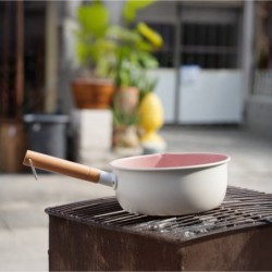 Jumper Kids หม้อด้ามจับยาว เคลือบเทฟล่อน nonstick หม้อต้ม สำหรับเตาแก๊สและไฟฟ้า รุ่น ECO