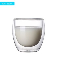 Jumper Kids แก้วสองชั้น อเนกประสงค์แบบใส แก้วกาแฟ double wall glass ไม่ร้อนมือ