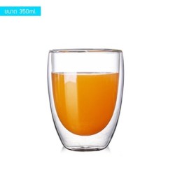 Jumper Kids แก้วสองชั้น อเนกประสงค์แบบใส แก้วกาแฟ double wall glass ไม่ร้อนมือ